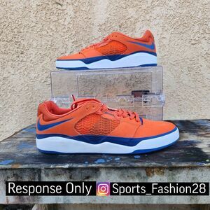 Nike Orange and Blue Athletic Shoes